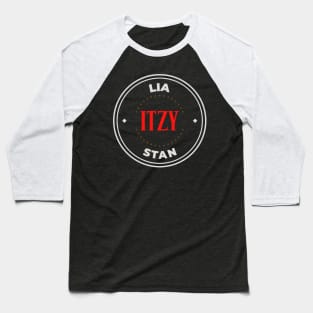 Itzy Lia stan logo Baseball T-Shirt